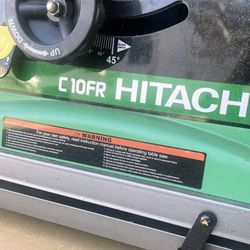 Hitachi C10FR Table Saw