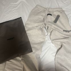 Light Oat Essential Sweats