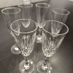 Vintage Crystal Flutes