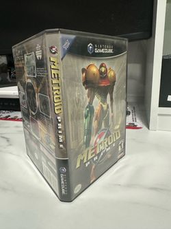 Nintendo GameCube Metroid prime black label complete in box