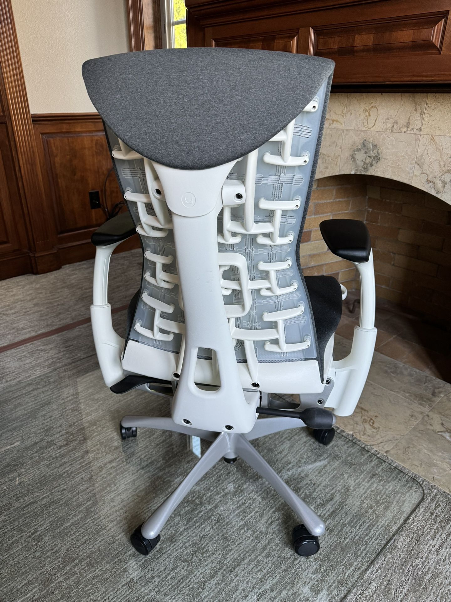 Herman Miller Embody Desk Chair White/carbon