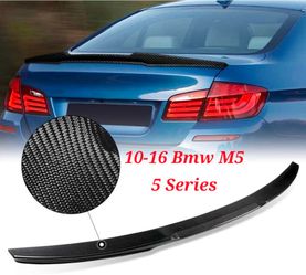 10-16 Bmw 5 Series M5 550i 535i 535d 530i 528i 525i 520i xDrive Rear Trunk Lid Spoiler Wing