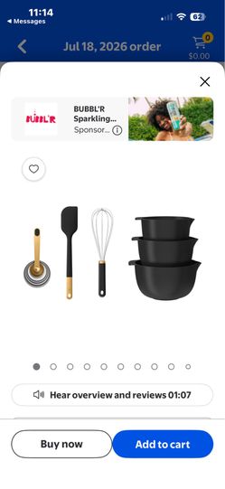 Kitchen Baking Set with Bowls and Tools