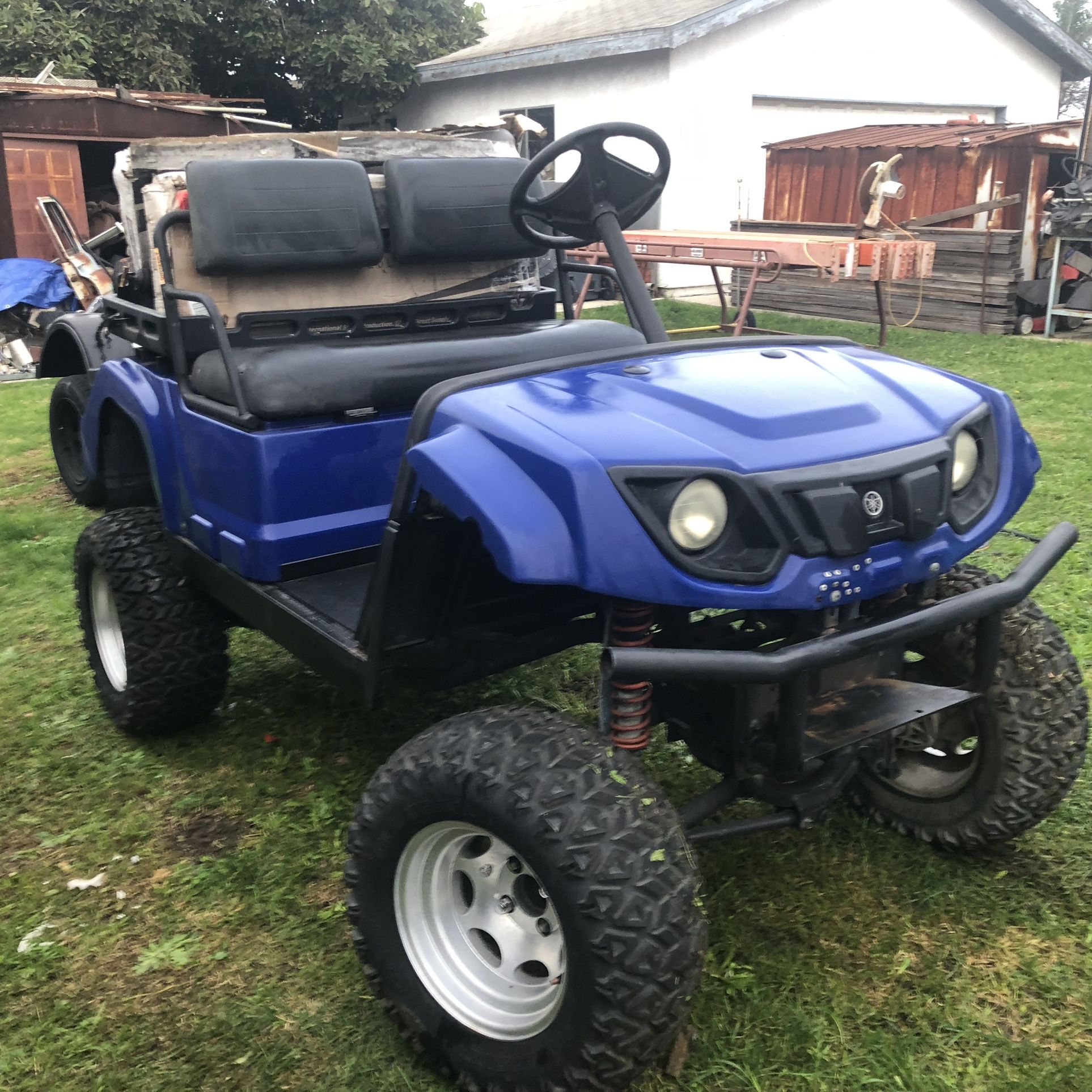 Yamaha Pro Hauler Runs Great Low Hours Willk trade for car truck or trailer