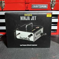Iwata Ninja Jet Air Brush Compressor 