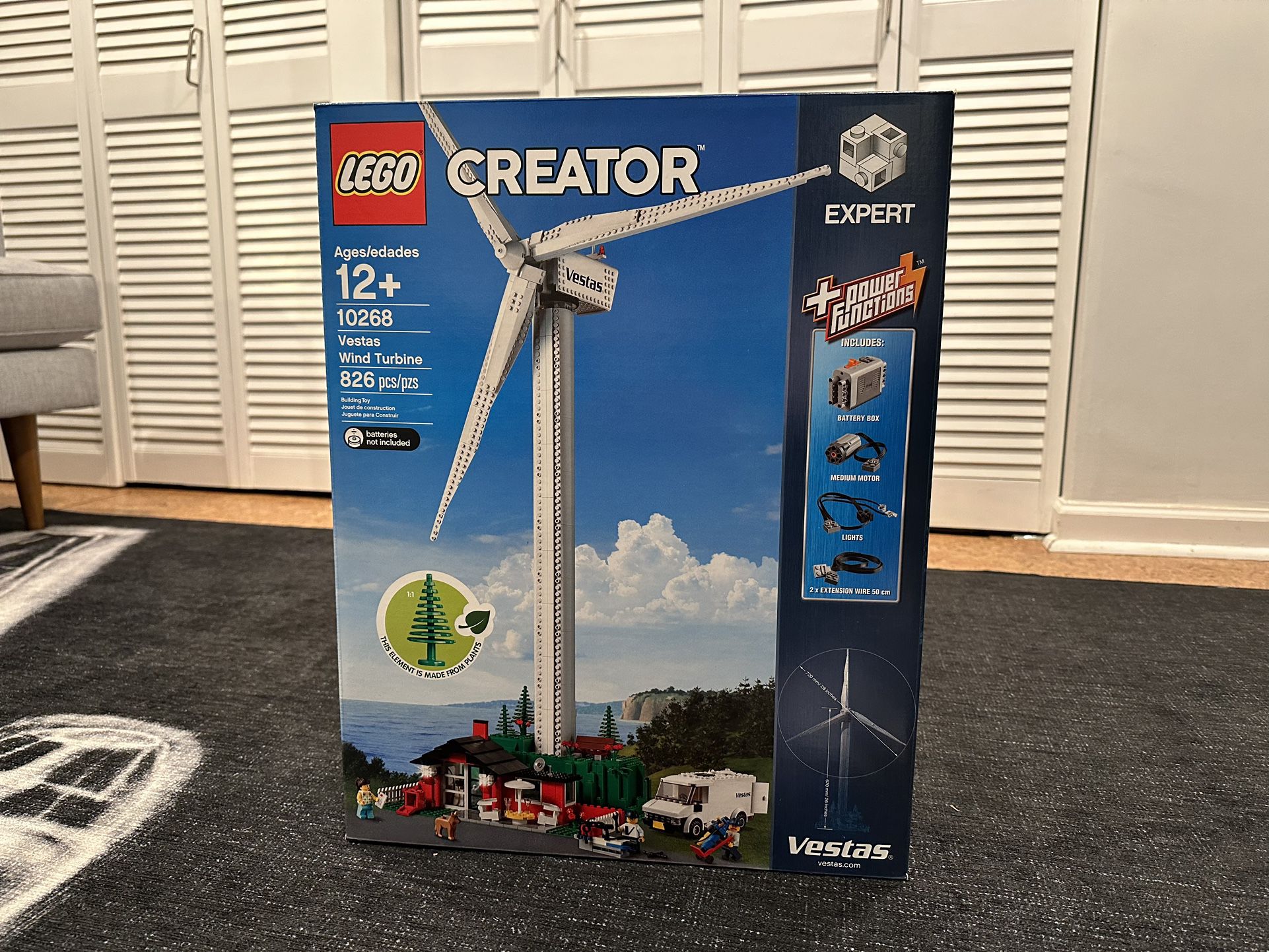 ophobe overgive overliggende LEGO Creator 10268 Vestas Wind Turbine NISB RETIRED for Sale in Highland  Park, IL - OfferUp