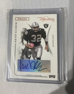 Marcus Allen Playoff Signatures