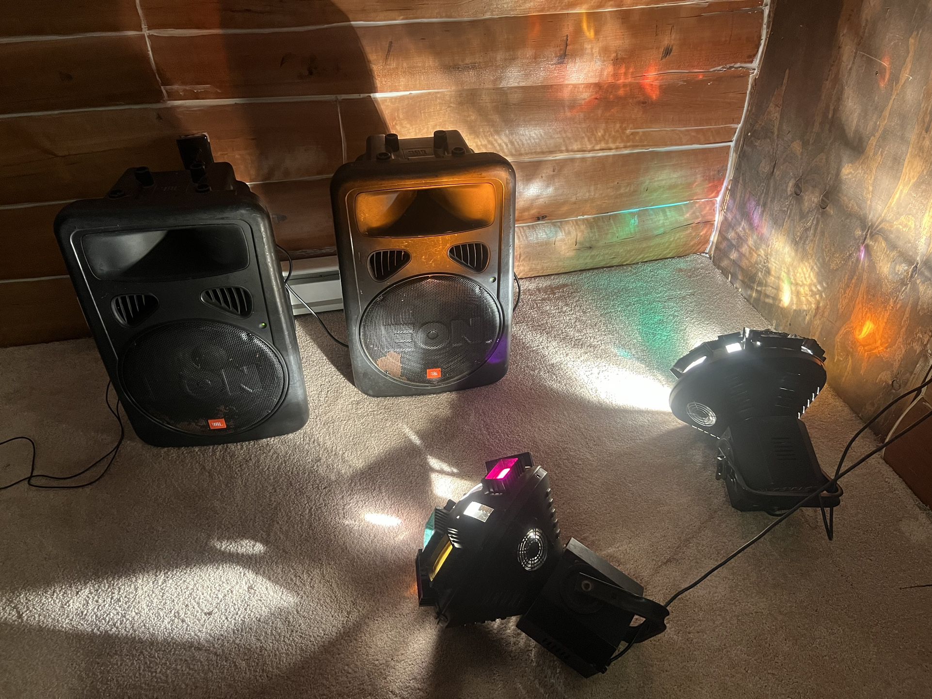 JBL EON DJ Powered Speakers and Lights for Sale in Lexington, KY - OfferUp