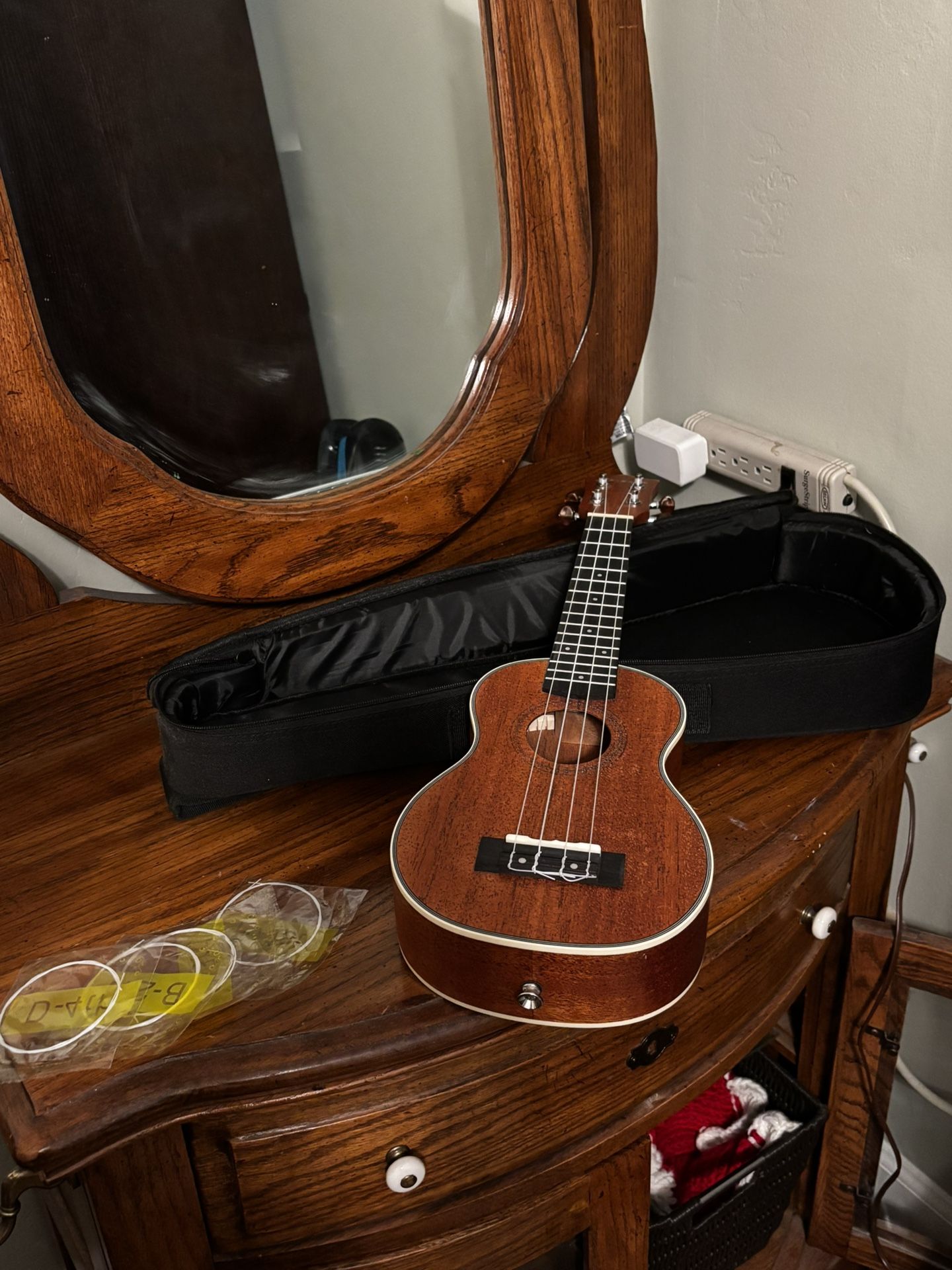 Ukelele w Case