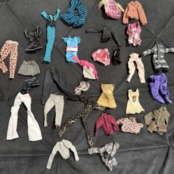Vintage Bratz Doll Clothes Lot 