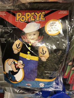 Popeyes Halloween costume toddlers