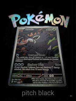Zarude Pokémon Trading Card Rare Holo
