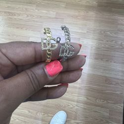 Dolce & Gabbana Logo Hoop Earrings 