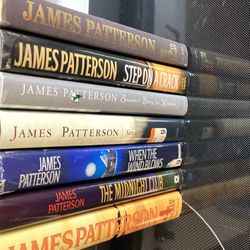 7 Hardback James Patterson Books 