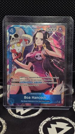 Boa Hancock : OP01-078 Alt Art Card English Prem Booster the Best
