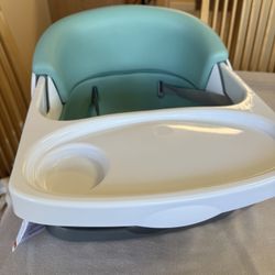 Ingenuity 2-in-1 Baby Base Booster/Floor Seat (Removable Tray & Insert!)