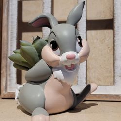 DISNEYS THUMPER Figurine With Succulant