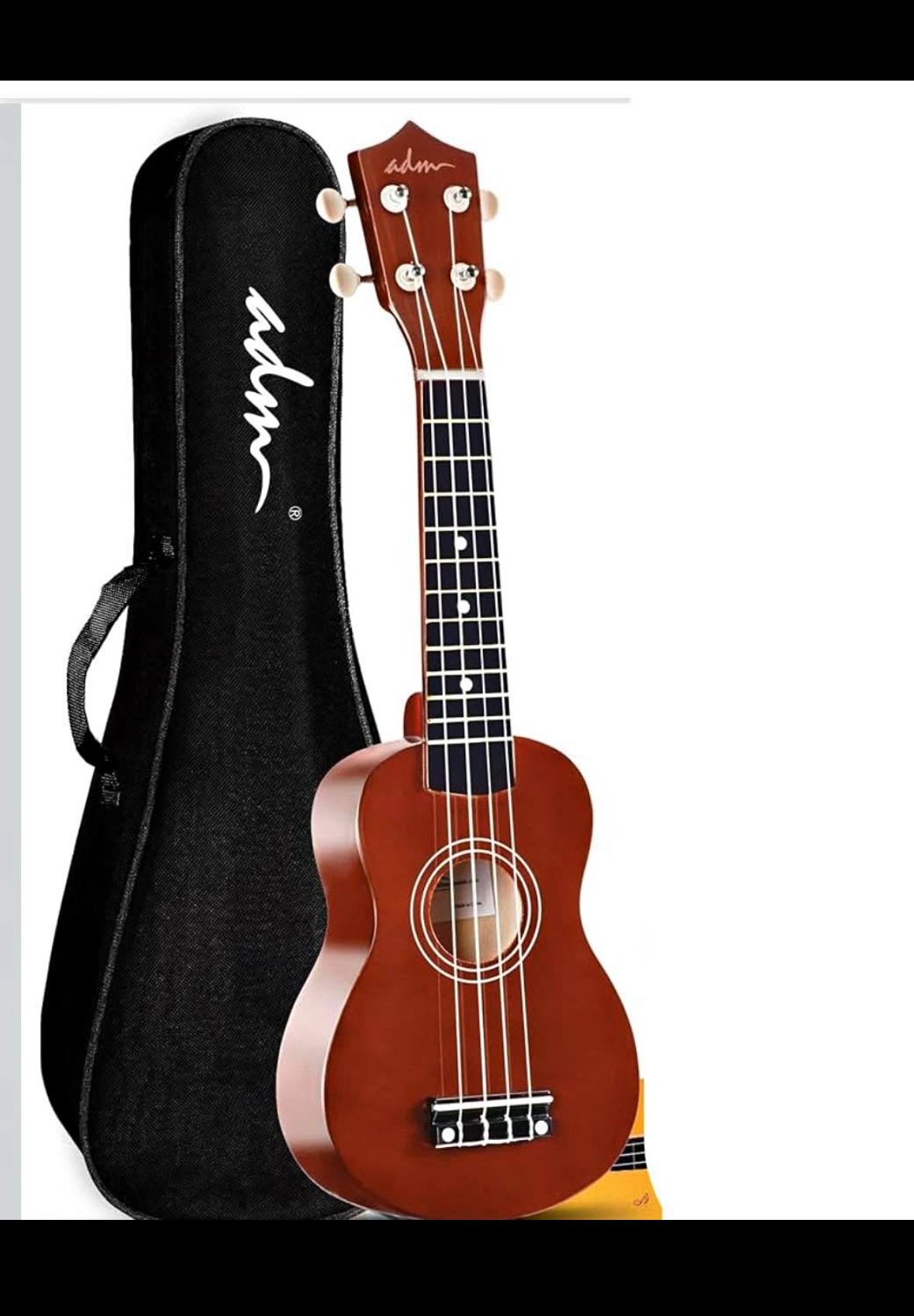 New Ukulele for Beginners Hawaiian Wood Ukelele Kit for Kids Adult Student Starter Professional Ukal
