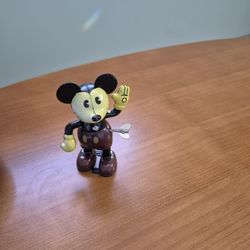 Vintage Mickey Wind Up Walking Toy
