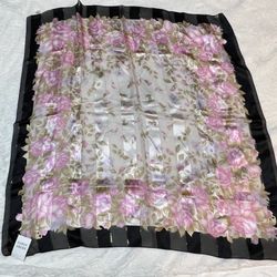 Beautiful Vintage Silk Scarf.