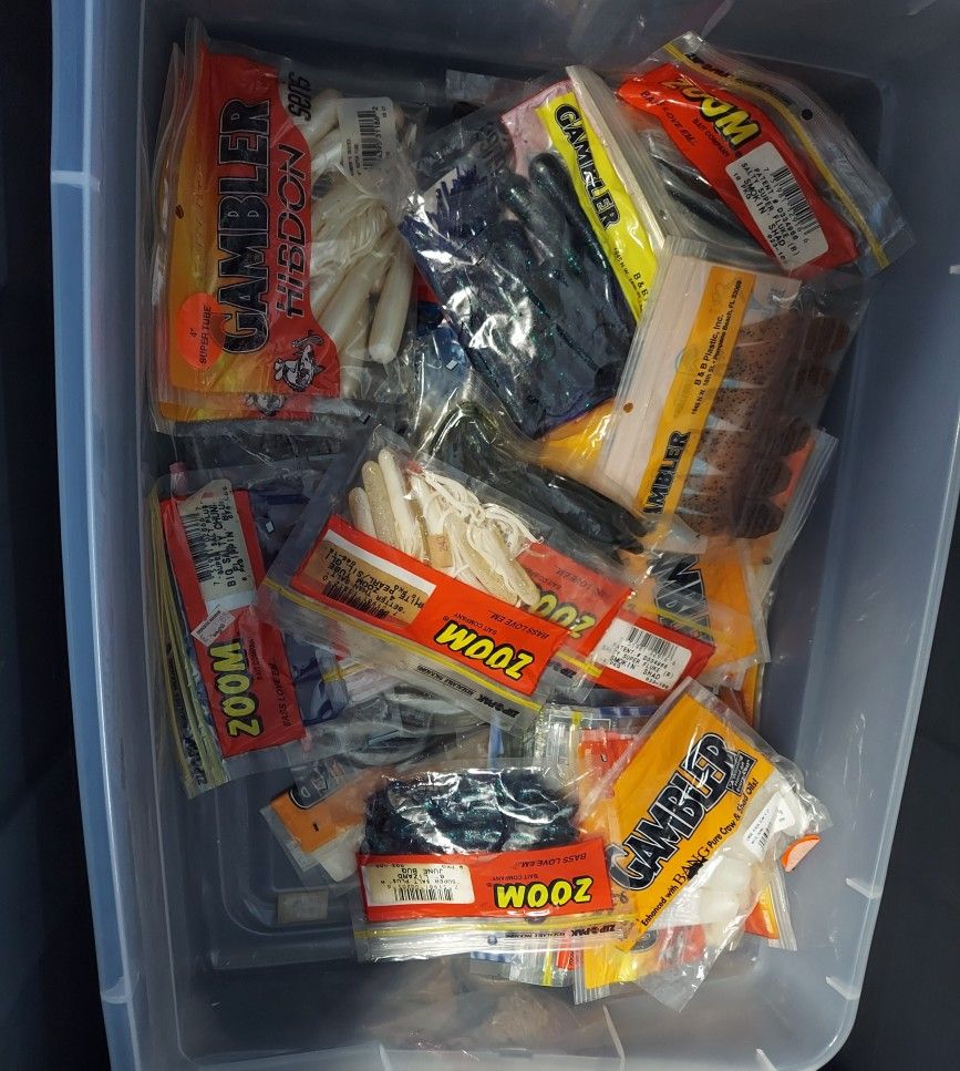 Fishing Soft Baits - 30 Piece Lot