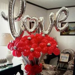 Balloons Boughts For San Valentines 💝 Day 