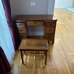 Real Wood Vintage Writing Desk