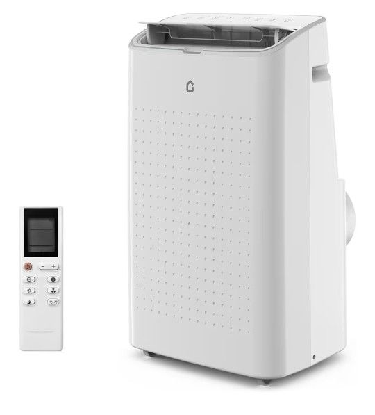 14,000 BTUs Portable Air Conditioner with 3-in-1 Room AC Unit for 750 Sq.Ft, 50dB Ultra Quiet, Window Kits Included Drainage Pipe & Remote Control