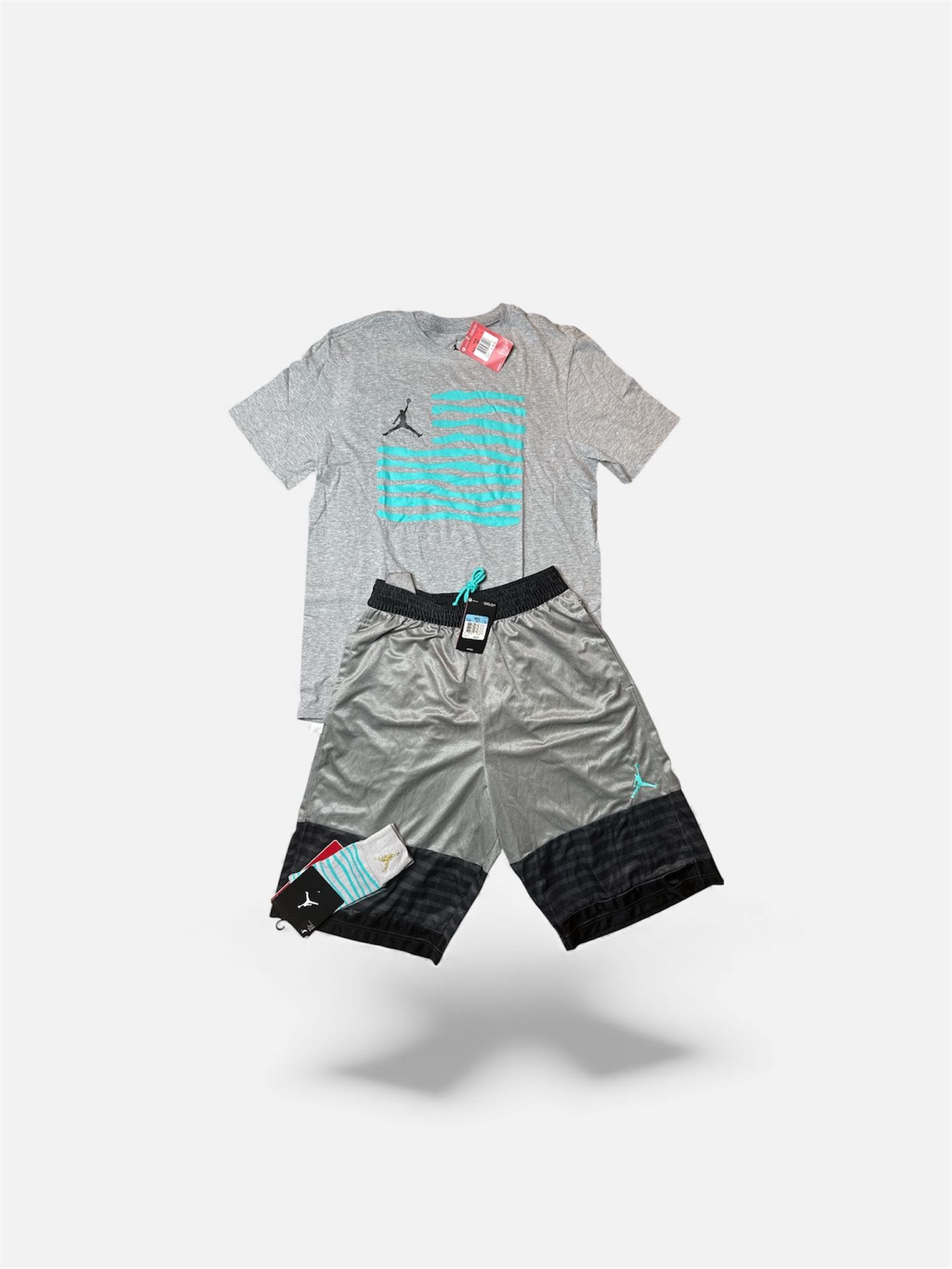 Nike Jordan “Lady Liberty” Outfit Set Shirt Shorts Socks Mens Large Medium New