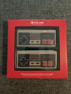 NEW Nintendo Entertainment System Controllers for Nintendo Switch Online (One Set of Two Controllers)