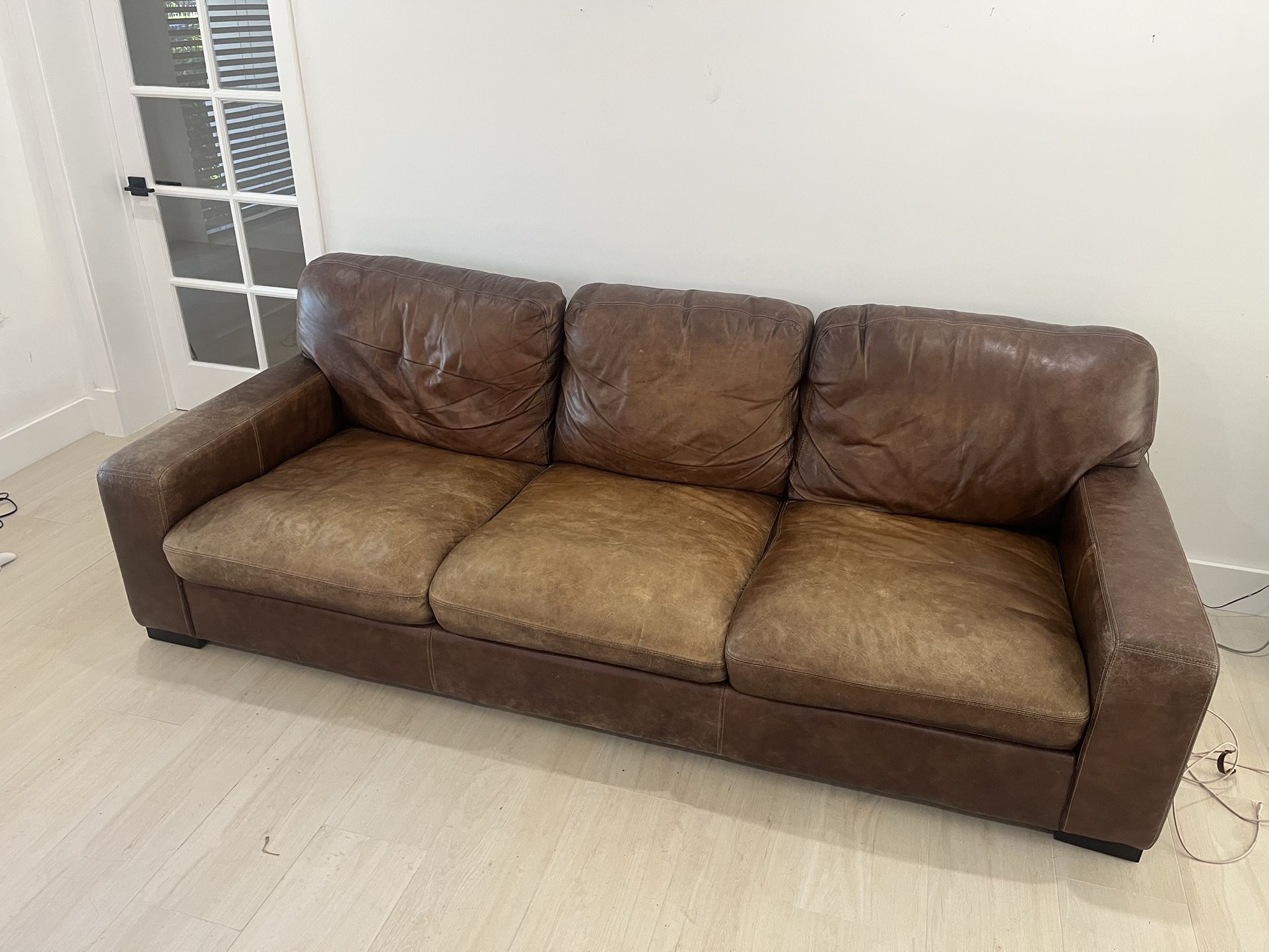 Leather Couch