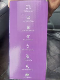 Over the crib smart high definition video monitor