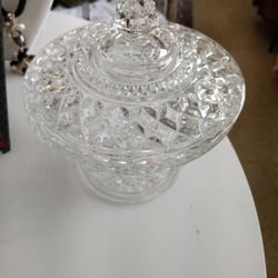 ANTIQUE HEAVY CANDY DISH