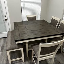 Counter Height Dining Table Set Brand New In The Box 