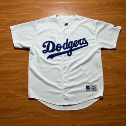 Vintage 90’s Russell Los Angeles Dodgers Jersey  Size L 
