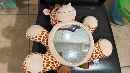 Giraffe Baby Car Seat Mirror – Rear Facing Infant Mirror