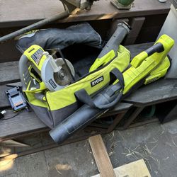 Ryobi Tools, And Weedwacker