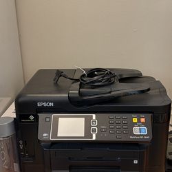 Epson WorkForce WF-3640 All-in-One Wireless Color Printer/Copier/Scanner/Fax Machine