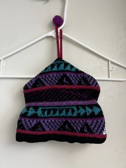 Smiley Wool Kids Beanie Style Cap - Made In USA 