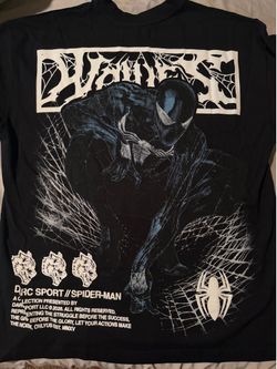 Darc Sport Spider-Man symbiote tee Medium