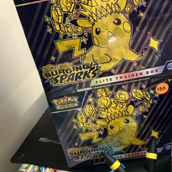 2 Surging Sparks ETBs