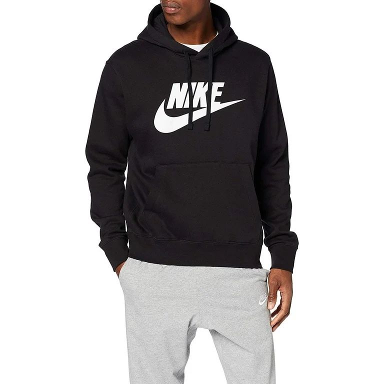 Brand New NIKE Black and White Logo Hoodie, Size XL