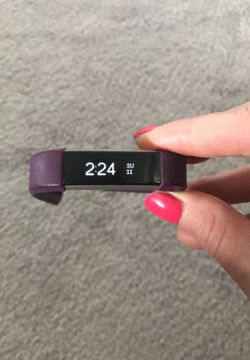 Fitbit Alta with extra bands and charger