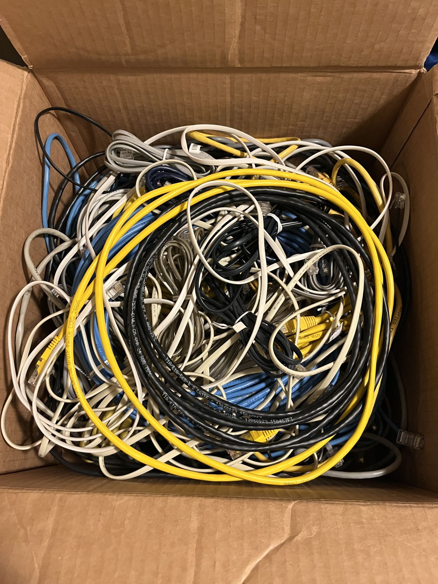 Box Of Ethernet Cords
