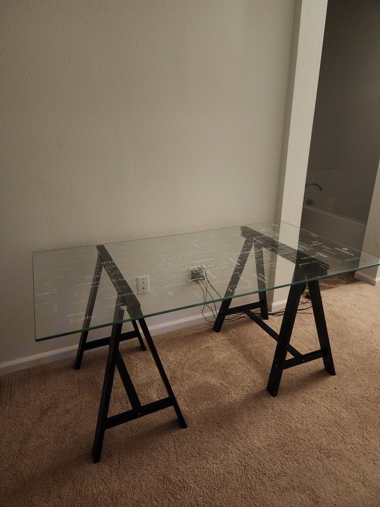 IKEA Love Glasholm Table With Stands