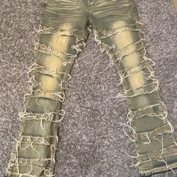Stacked Jeans