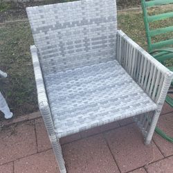 Nice Wicker Chair  ( Outside Or Inside 