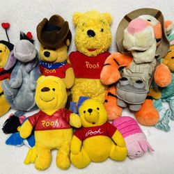 Y2K Disney Store Disney Parks Winnie the Pooh Plush Toys Disney Toys