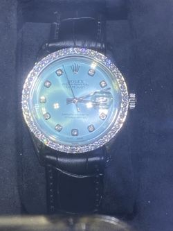 Rolex 36mm Mens Diamond Watch 1570 Movement Box Papers Buy Sale Trade