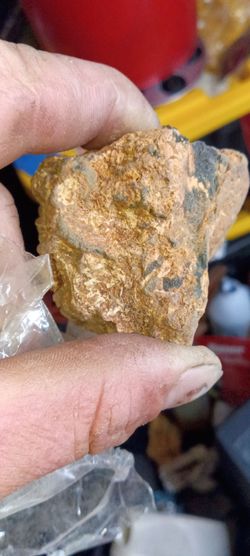 Gold nugget mineral specimen